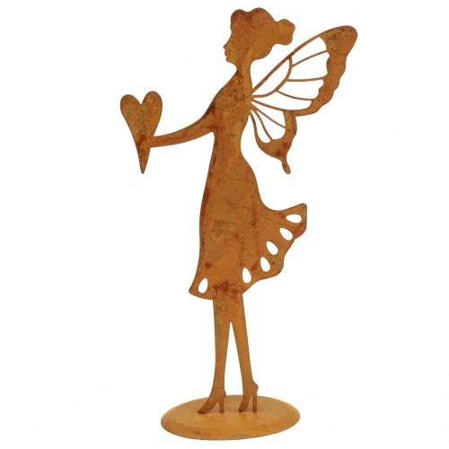 Floristik24 Decorative figure Elf Edelrost H24cm