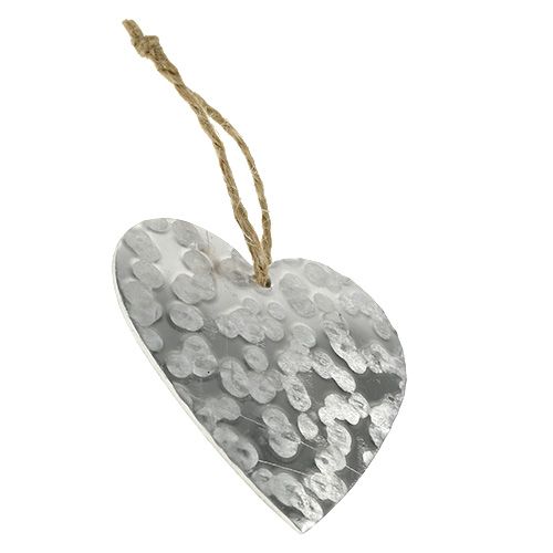 Floristik24 Metal heart for hanging 5.5cm 16 pcs