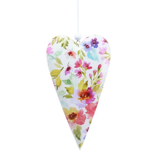 Floristik24 Metal hearts to hang 17.5 cm 4pcs