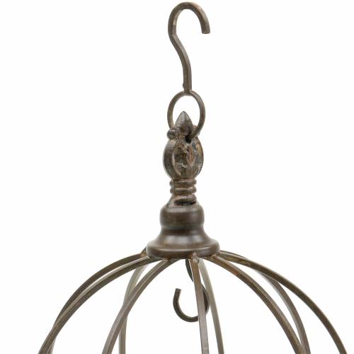 Product Kitchen hanger metal crown antique Ø22cm H28cm
