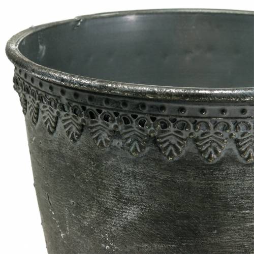 Product Metal cup silver antique H26cm Ø17cm