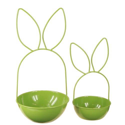 Floristik24 Rabbit planter for spring and Easter decoration, living room, kitchen, garden decoration, 33cm