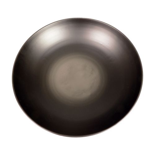 Floristik24 Decorative bowl metal black round metal bowl with base Ø40cm