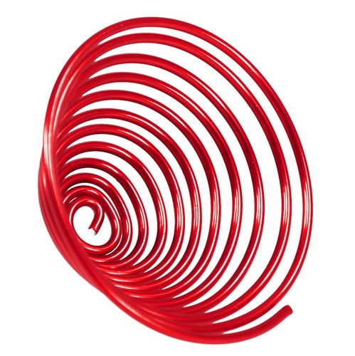 Floristik24 Aluminum wire screw metal screw red 2mm 120cm 2pcs