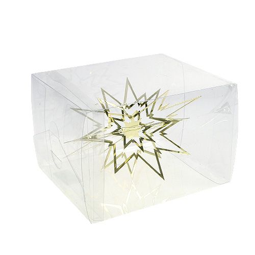 Floristik24 Metal star large to hang gold 24cm