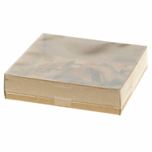 Floristik24 Star patina metal 5cm 24 pcs