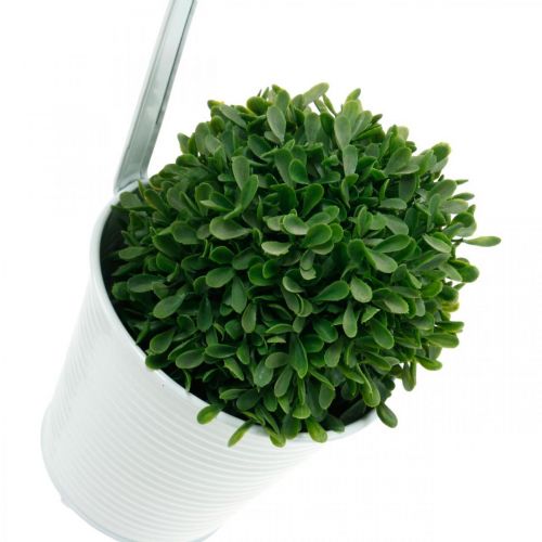 Floristik24 Planter, flower pot for hanging, flower decoration, hanging pot white Ø13.5cm