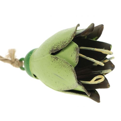 Floristik24 Deco hanger metal flowers tulip 6cm 3pcs