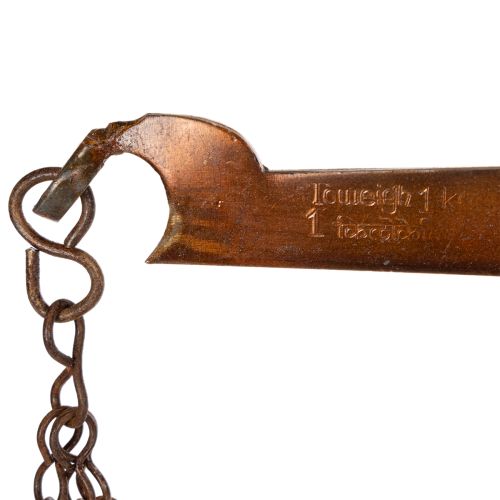 Product Decorative scale in a nostalgic design for the kitchen and living room, vintage flair, 58cm