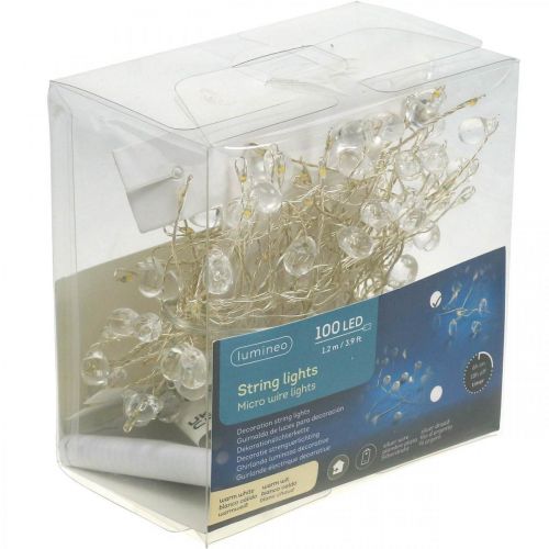 Product Cluster light chain LED indoor drop timer warm white 1.2m