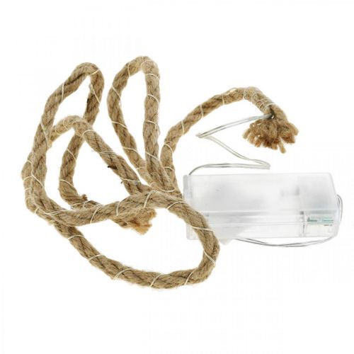 Floristik24 LED string lights cord for indoor use 20 micro LED warm white 95cm