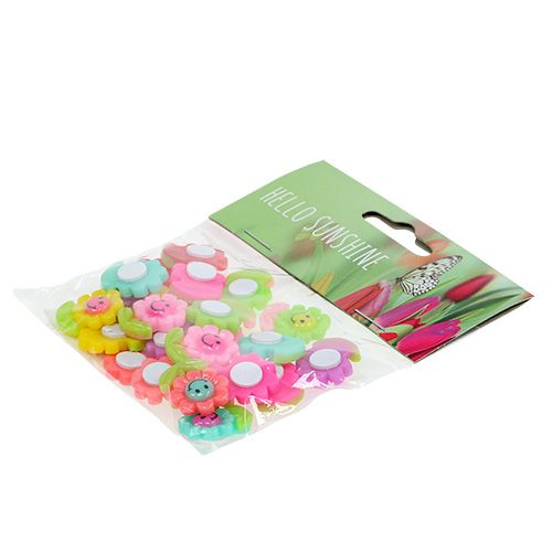 Floristik24 Mini flowers for gluing 2cm 24 pcs