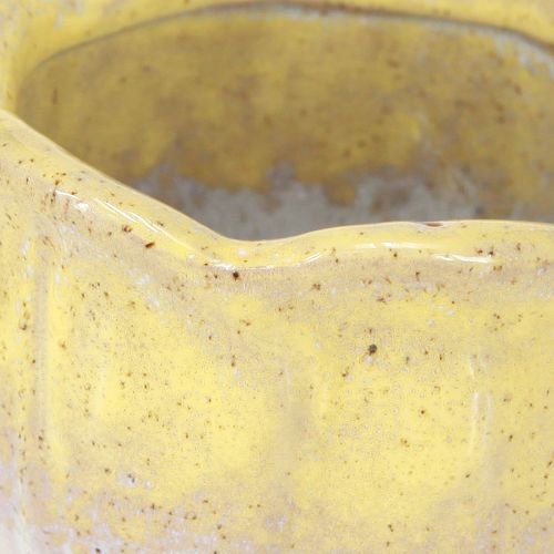 Product Mini planter ceramic pot flower assorted Ø8cm H7cm 3pcs