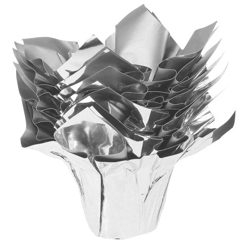 Product Mini planter silver gift packaging Ø4.5cm H7cm 8 pcs