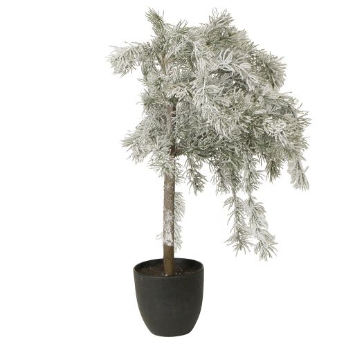 Product Mini Christmas Tree Pot Cedar Snowed Artificial H60cm