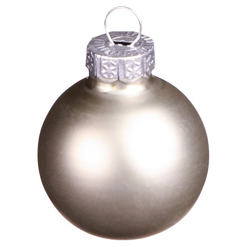 Product Mini Christmas Balls Anthracite Glass Balls Ø3cm 22 pcs