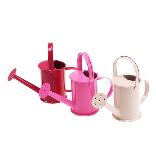 Floristik24 Mini watering cans pink pink Ø4cm 12pcs