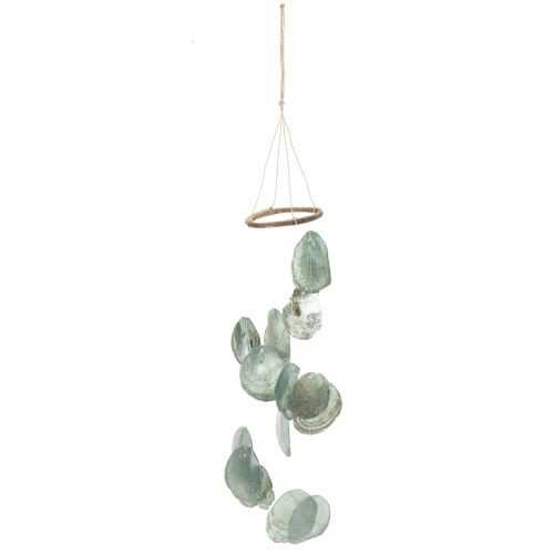 Product Wind chime Capiz shells for relaxed balcony decoration and harmonious sound 57cm