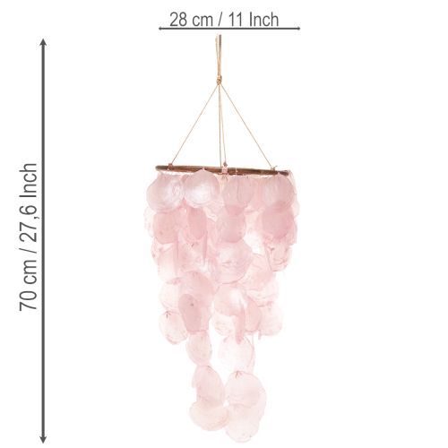 Product Wind chime decorative hanging decoration for living room and garden 70 cm
