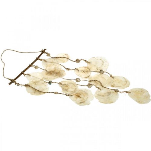 Floristik24 Maritime decoration hanger, capiz shells, summer decoration L73cm W35cm