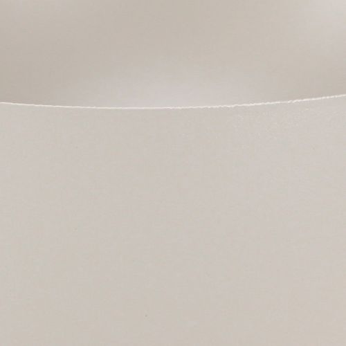 Floristik24 Modern plant bowl metal decorative trophy grey Ø20cm H16.5cm