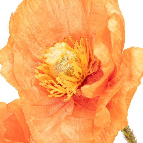 Product Artificial flower set, realistic poppy bouquet, decor for home or office, 75cm, 3 pieces
