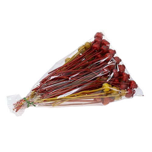 Floristik24 Poppy heads 3 colors sorted 100 pcs