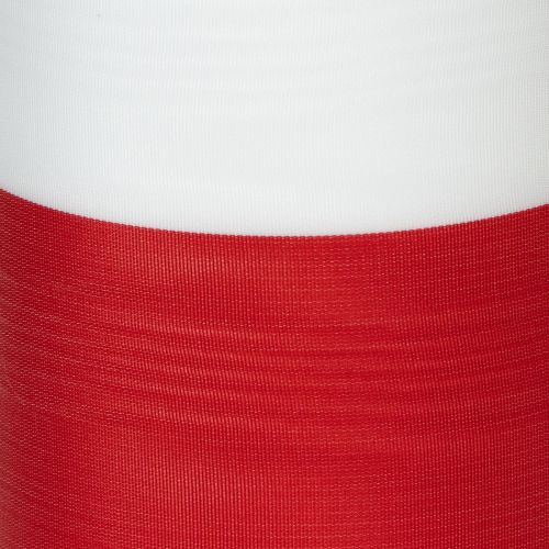 Moiré wreath ribbon, mourning ribbon white-red, decorative ribbon 150mm, memorial ribbon mourning fleur, acetate taffeta 25m | Floristik24.ie