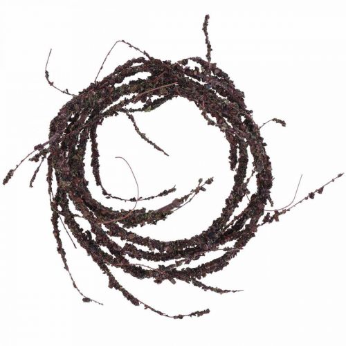 Floristik24 Moss Garland Brown L180cm