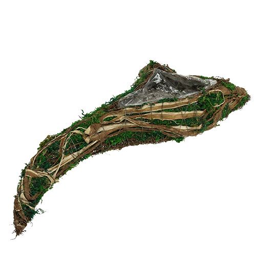 Floristik24 Moss heart for planting L65cm W28cm
