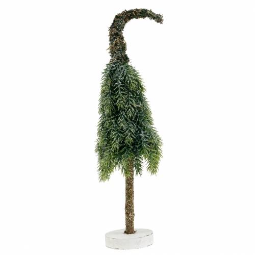 Floristik24 Decorative Christmas tree snow-covered green, white 40cm