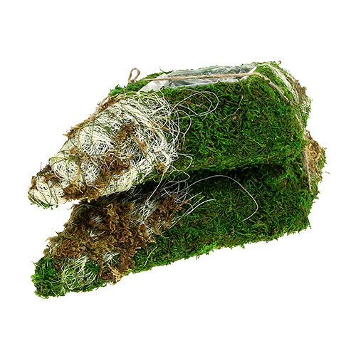 Floristik24 Moss cushion rhombus 34cm x 19cm 2pcs