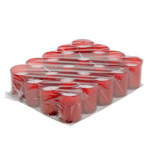 Product Refill candle for grave light refill insert grave lamps red 20 pcs
