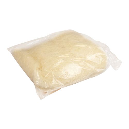 Floristik24 Natural fiber sisal grass for crafts Sisal grass cream white 500g