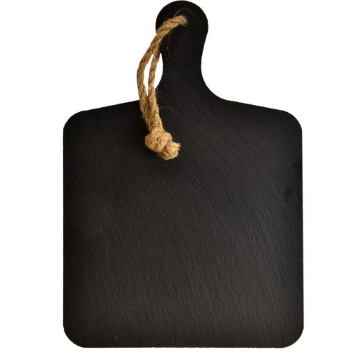 Natural Slate for Hanging Stone Tray Black 26×18cm