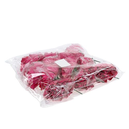 Floristik24 Carnation Pink Ø9cm L11cm 12 pcs