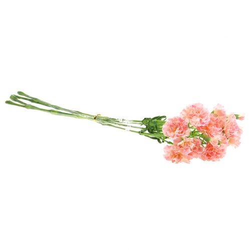 Floristik24 Carnation pink 64cm 4pcs