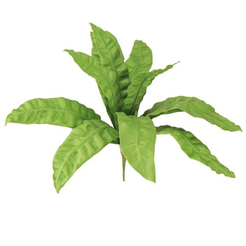 Nest fern artificial plants in green 5.5×22cm 2pcs