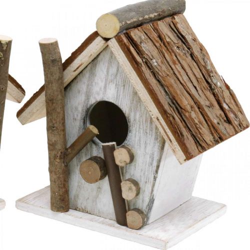 Product Decorative Nesting Box Birdhouse for Decorating Natural 14.5 2 Pcs