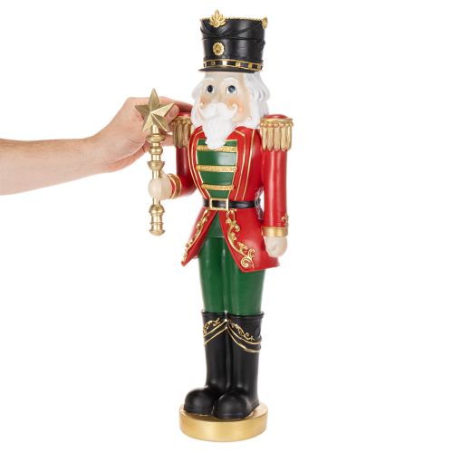 Nutcracker Decorative Figurine Festive Christmas Decoration 59cm | Floristik24.ie