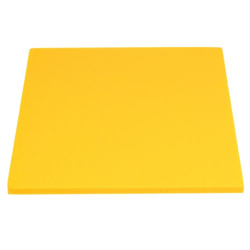 Floristik24 Floral foam designer panels plug-in size yellow 34.5cm × 34.5cm 3pcs