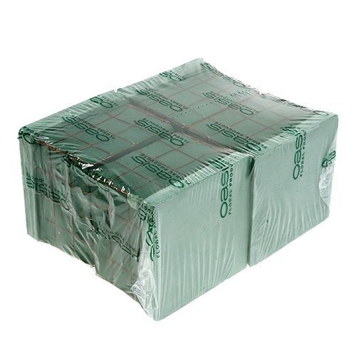 Product Floral foam brick table arrangement 11cm x 11cm x 8.5cm 4 pcs