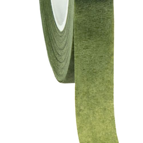 Product OASIS® Flower Tape, self-adhesive flower tape, moss green W13mm L27.5cm 2 pcs