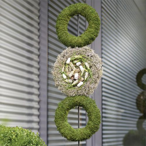Product Floral foam wreath ring H3.5cm Ø25cm 6 pcs