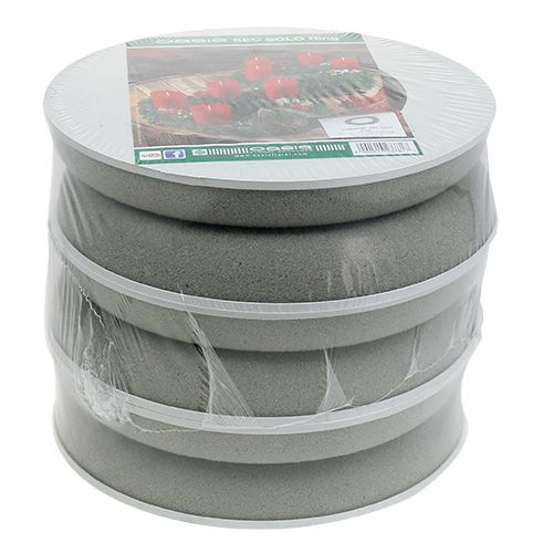 Product Floral foam wreath ring H3.5cm Ø25cm 6 pcs