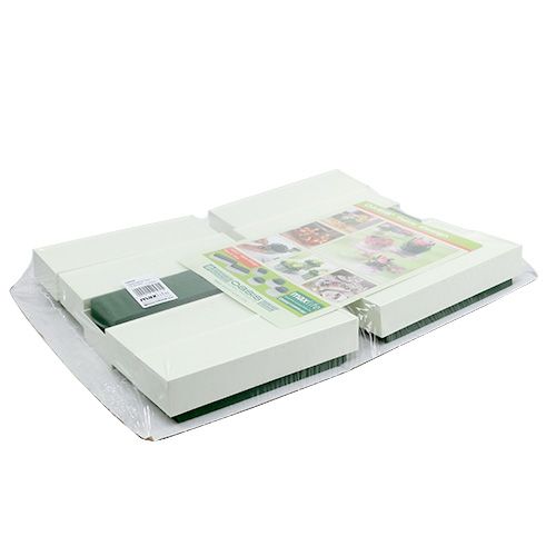 Product Floral foam brick table decoration green 22cm x 7cm x 5cm 10 pcs