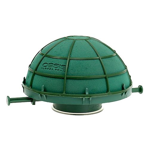 Floristik24 Floral foam car bonnet arrangement Ø20cm 2 pcs