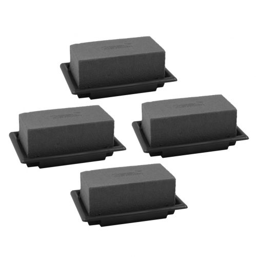 Product OASIS® Black Table Deco Mini Floral Foam Black 4 pcs