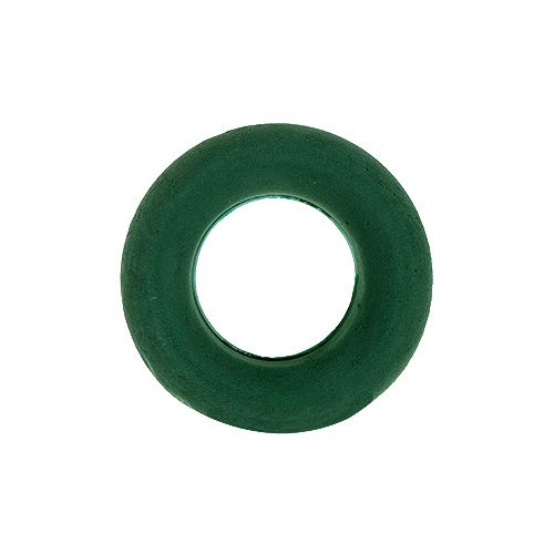 Product Floral foam ring wreath green H2.5cm Ø17cm 6 pcs