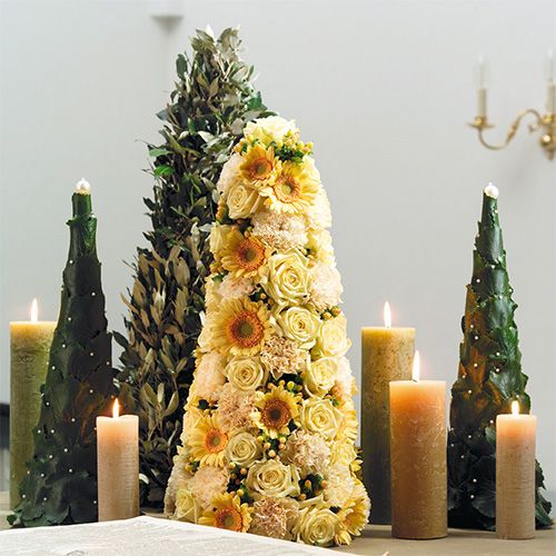 Product Floral foam cone wet floral foam H40cm 2 pcs